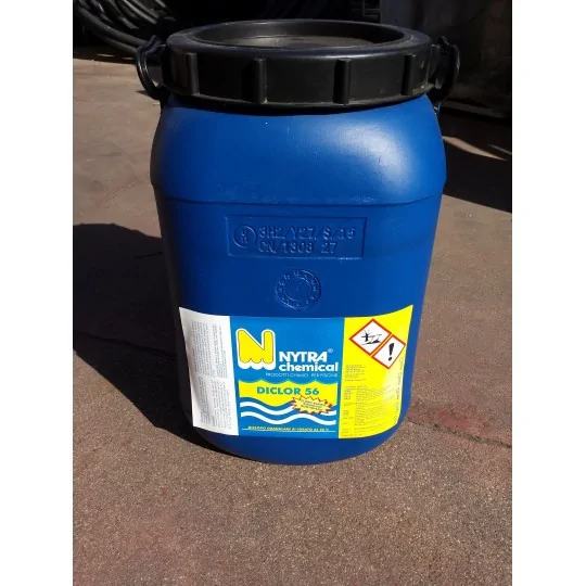 Cloro granulare per piscina 25 kg Dicloro 56% Nytra Chemical irrifarma.it