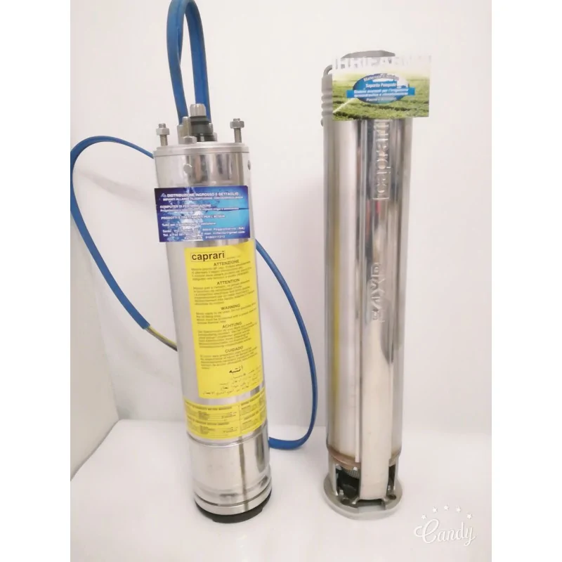 Dettaglio componenti Elettropompa sommersa per pozzi Caprari E4XP30/11 1Hp 220V irrifarma.it