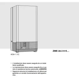 Caldaia a camera aperta Bosch Junkers CERASTAR 24 Kw metano irrifarma.it