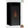 Stufa a pellet 8 Kw ad aria ventilata per riscaldamento Kalon Alysa