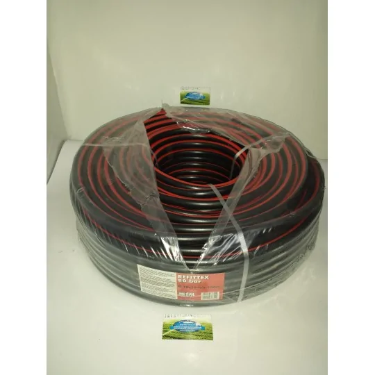 Dettaglio rotolo Tubo irrorazione 80 BAR in pvc 10X18 mm Refittex Fitt irrifarma.it