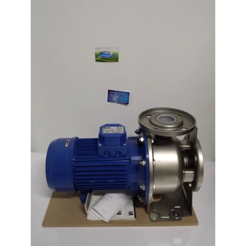 Dettaglio vista laterale Pompa centrifuga normalizzata 3M/I 50-125/2.2 AISI 304 Ebara irrifarma.it