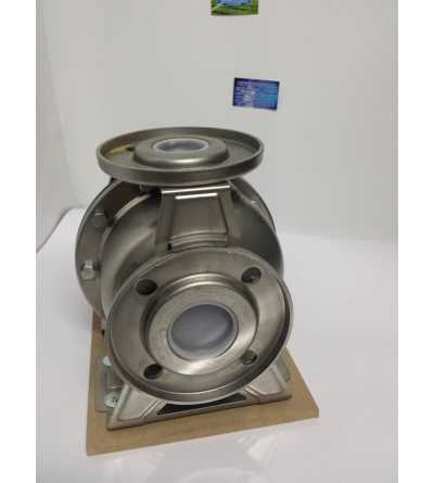 Dettaglio corpo pompa flangiato in acciaio inox Pompa normalizzata 3M/I 50-125/2.2 220V Ebara centrifuga irrifarma.it