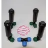 Esempio di montaggio Kit irrigazione 100 Mq a pop up per prato da 10x10 metri irrifarma.it