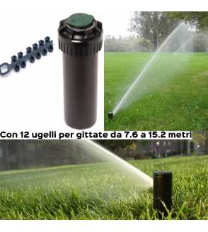 esempio di applicazione Irrigatori dinamici per irrigazione 5004 Plus Pop up filettato 3/4" irrifarma.it