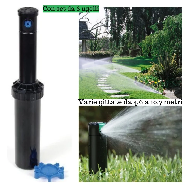 esempio di applicazione Irrigatore dinamico a scomparsa 1/2" POP up 3504-PC RAINBIRD irrifarma.it
