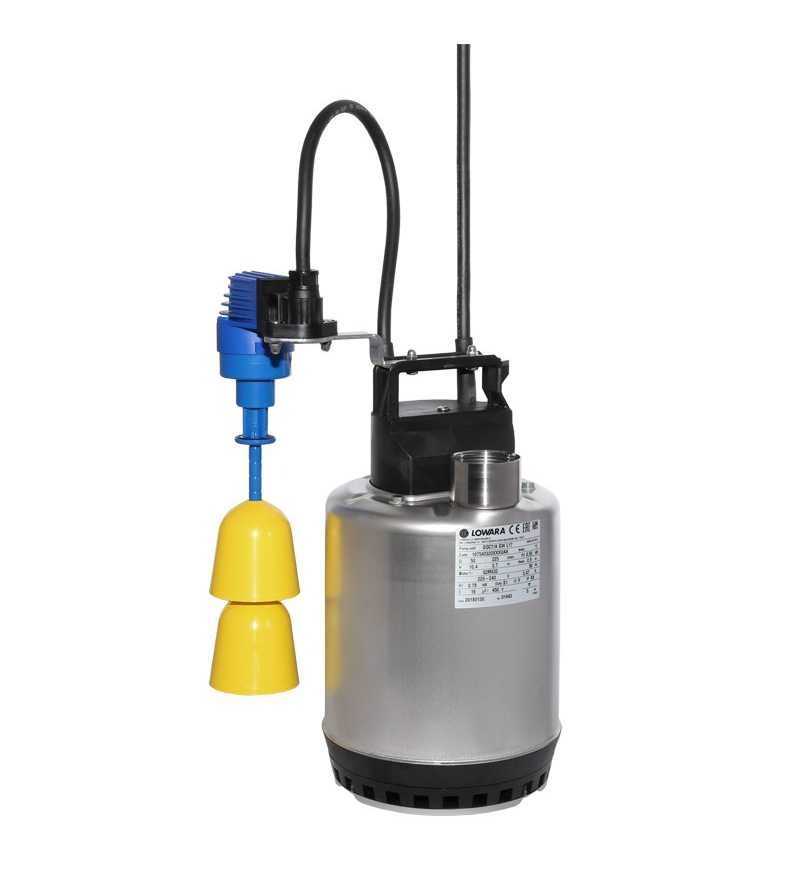 Elettropompa sommergibile per acque reflue pompa per acque sposrche DOC 3/A GW