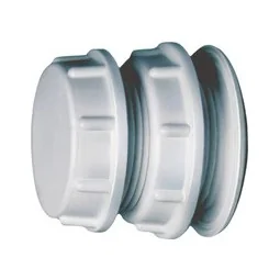 Raccordo passaparete in PP tappo scarico per Serbatoio e Cisterna irrifarma.it