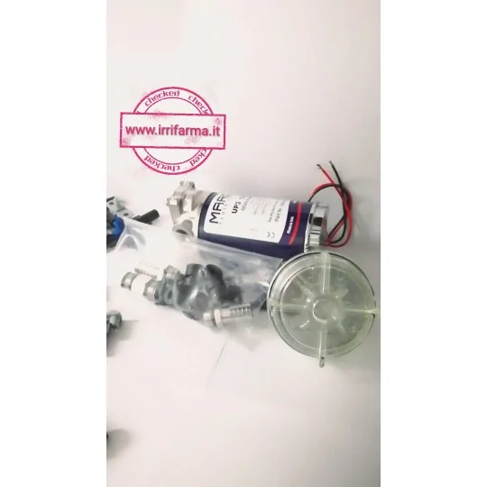 Kit nebulizzazione 12V con pompa e 160 ugelli FROG