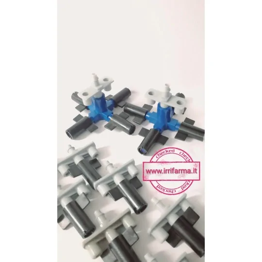 Kit nebulizzazione 12V con pompa e 160 ugelli FROG