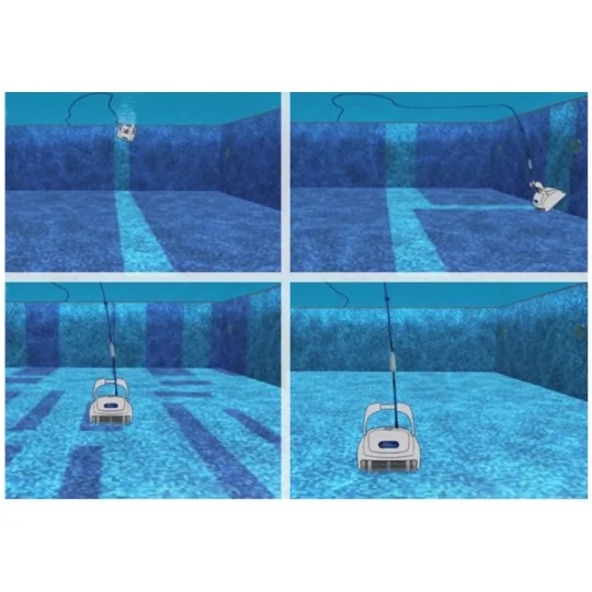 Robot pulitore per piscina THUNDER 20 fondo e pareti