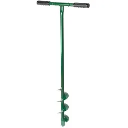 trivella a mano per buchi terreno pali albero 100 mm perforatore manuale