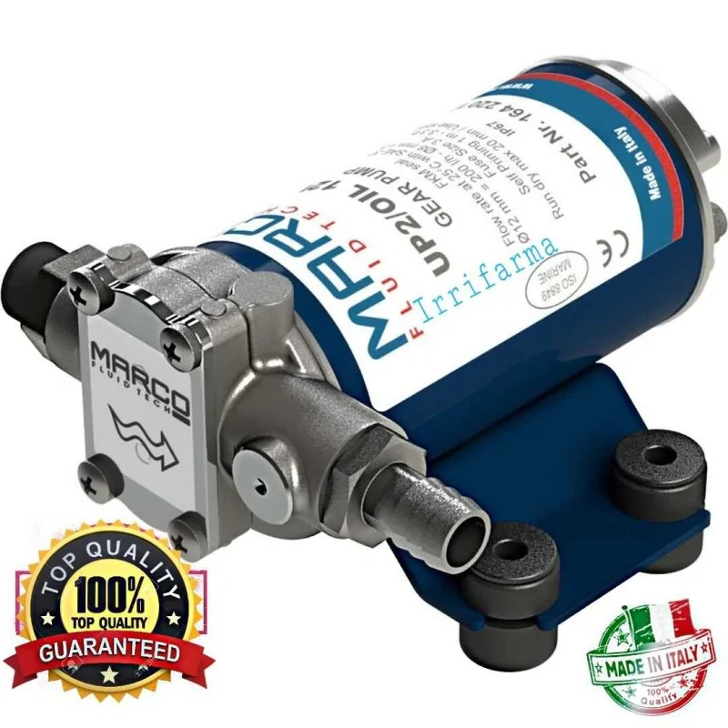 Pompa travaso UP2 OIL 12V per olio e liquidi viscosi Marco irrifarma.it