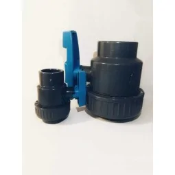 Valvola a sfera PVC-U monoghiera ad incollaggio PN16 Ø16–110 irrifarma.it