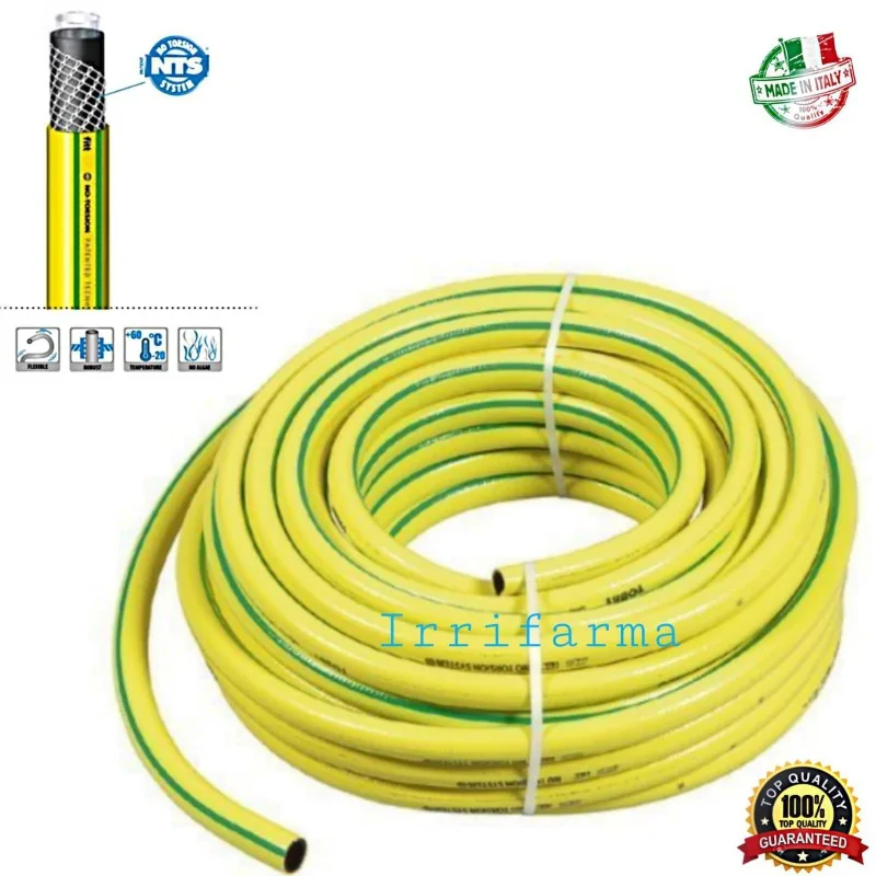Dettagli magliatura e composizione Tubo irrigazione giardino 3/4 " 50 M Fitt Tobby 5 strati NTS irrifarma.it