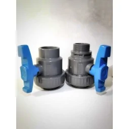 Valvola a sfera monoghiera Pvc-U filettata M/F e F/F irrifarma.it