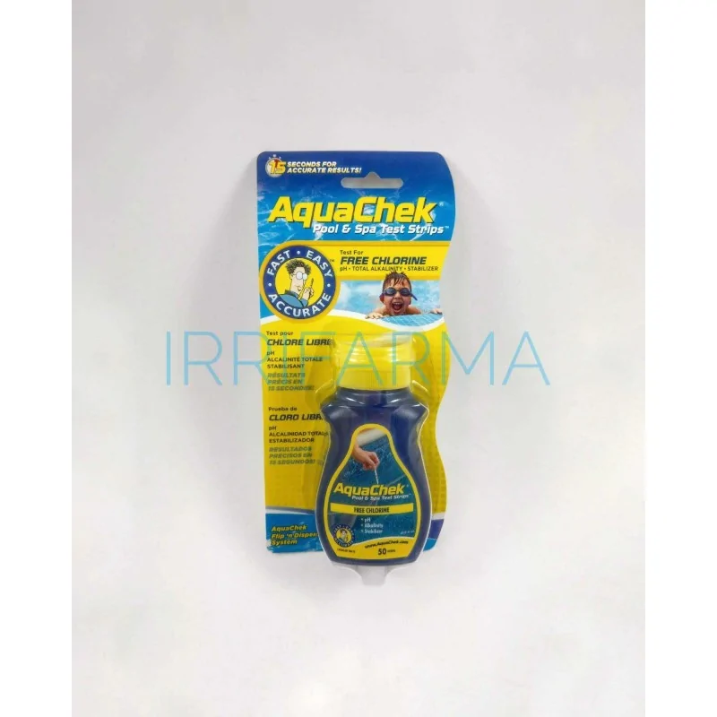 Test analisi acqua in strisce 4 in 1 | cloro e pH irrifarma.it