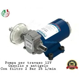 Pompa autoadescante per travaso Gasolio e Antigelo UP6 MARCO 26 l/min