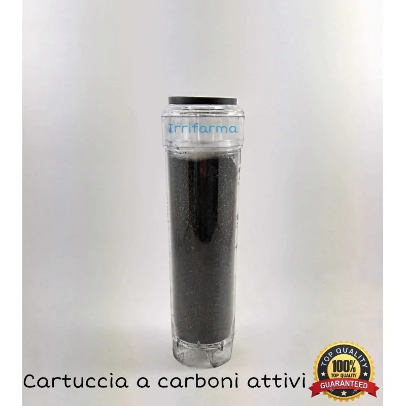 Dettagli Filtri carbone attivo 10" cartuccia per filtro a bicchiere Luise irrifarma.it