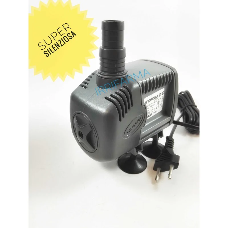 dettaglio regolatore di potenza Pompa di ricircolo Acquario Sicce Syncra Silent 2.5 2400 L/h irrifarma.it