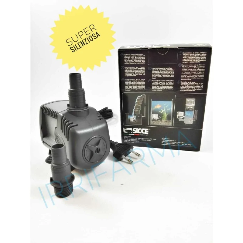 Pompa di ricircolo Acquario Sicce Syncra Silent 2.5 2400 L/h irrifarma.it