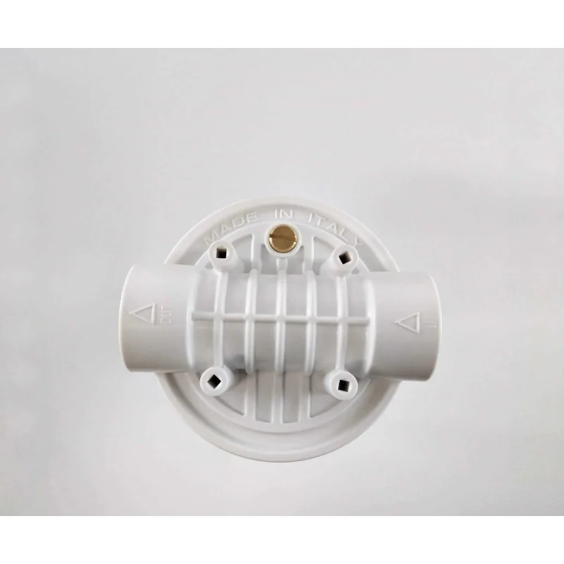 Vista dall'alto Filtro acqua a bicchiere 10" Big filettato femmina 1" Luise irrifarma.it