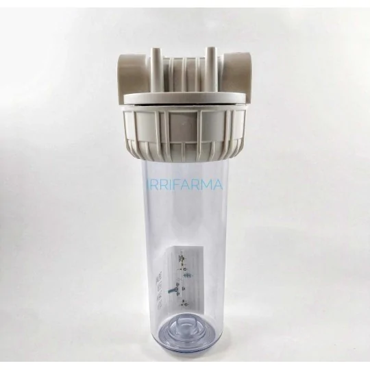 Dettaglio filtro a bicchiere Depuratore acqua domestico a sale polifosfati per caldaia irrifarma.it