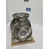 Dettaglio corpo pompa e flangia in acciaio inox Elettropompa normalizzata 3M/I 65-125/5.5 Ebara 380V Aisi304 irrifarma.it