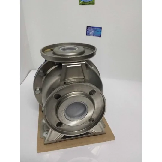 Dettaglio flangia acciaio Elettropompa normalizzata 3M/I 50-200/11 in Aisi 304 Ebara irrifarma.it