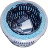 Dettaglio filtro a spugna Pompa laghetto Sicce ECOPOND 1 con filtro e giochi d’acqua irrifarma.it