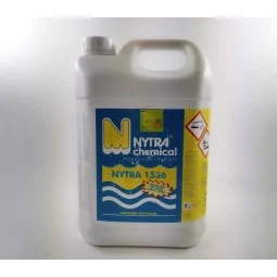 Antialga liquido piscina Nytra 1536 5 litri – basso schiumogeno ed effetto azzurrante irrifarma.it