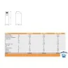 Dati tecnici Addolcitore SWEET WATER 15L automatico Tempo e volume Ferroli irrifarma.it