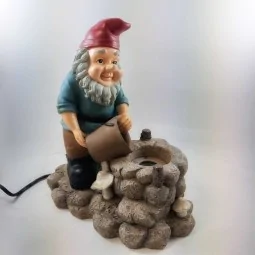 Nano da giardino con faretto alogeno 10 W irrifarma.it