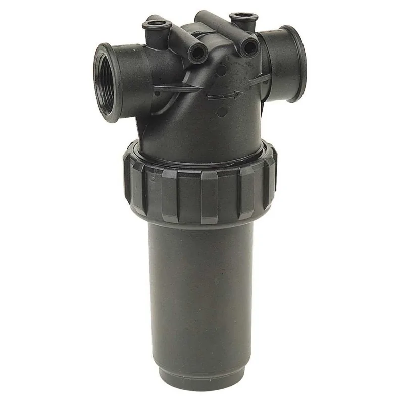 Filtro a rete in linea 1 1/4 per irrigazione 32 mesh