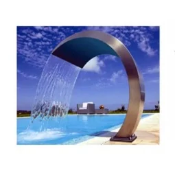 Cascata per piscina lama d’acqua a onda con LED RGB | 500 mm irrifarma.it