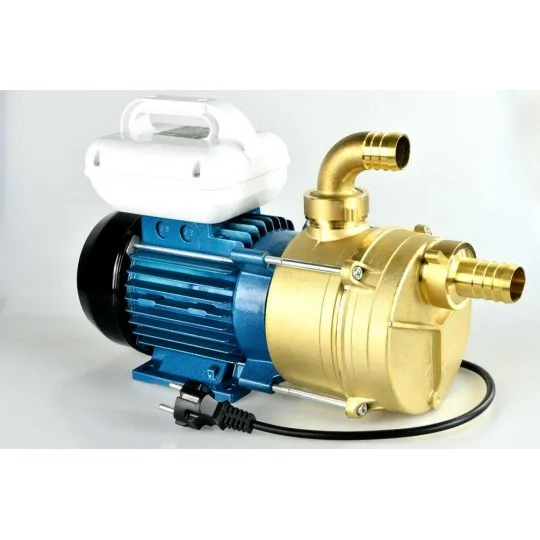 Dettaglio raccordi Pompa per travaso vino Autoadescante e Reversibile Tellarini EEM 30 220V irrifarma.it