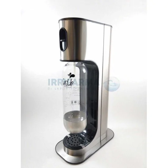 Gasatore acqua naturale da tavolo Gas Up Metal
