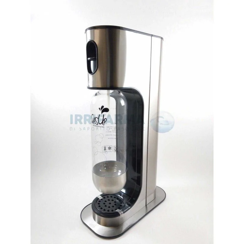 Gasatore acqua naturale da tavolo Gas Up Metal
