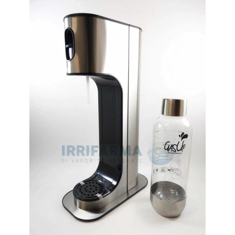 Gasatore acqua naturale da tavolo Gas Up Metal