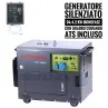 Generatore di corrente silenziato Monofase 4.2 KW pramac PMD 5000S con ATS irrifarma.it