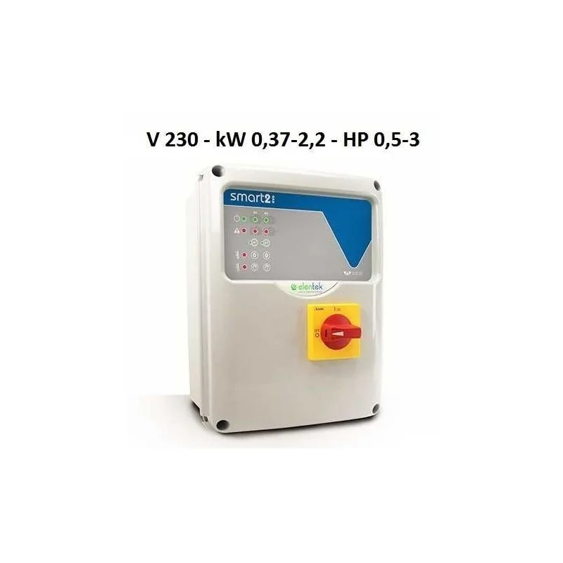 Quadro elettronico avviamento diretto per 2 elettropompe 220V Smart Evo 2 irrifarma.it