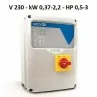 Quadro elettronico avviamento diretto per 2 elettropompe 220V Smart Evo 2 irrifarma.it
