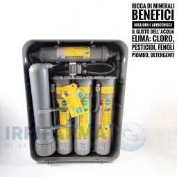 Caratteristiche Depuratore acqua osmosi inversa 5 stadi sotto lavello irrifarma.it