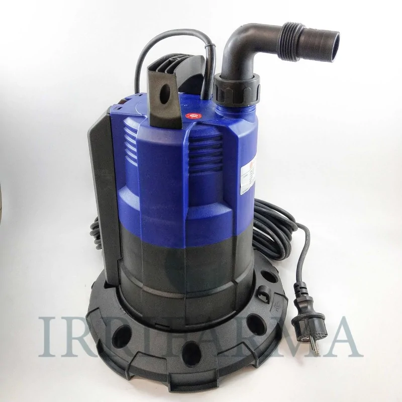 Dettaglio portagomma Pompa svuota telo piscina automatica D-cover Glong irrifarma.it