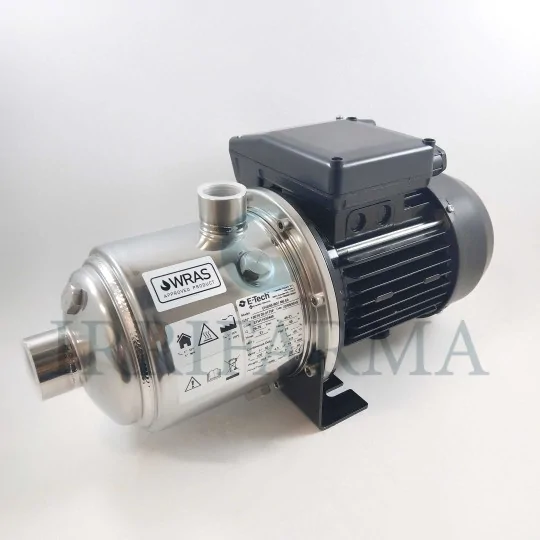 Dettaglio corpo pompa in acciaio Pompa autoclave silenziosa multistadio Franklin EH 3/6 | 1.2 Hp 220V 75 L/min irrifarma.it