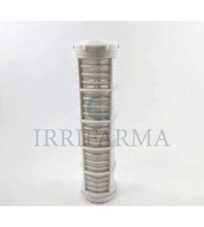 Cartuccia rete lavabile 10" 60 micron per sedimenti per filtro a bicchiere irrifarma.it