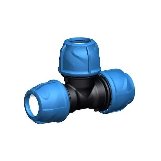 Dettagli tee Raccordo a compressione 16 mm PN16 per tubo irrigazione PE irrifarma.it