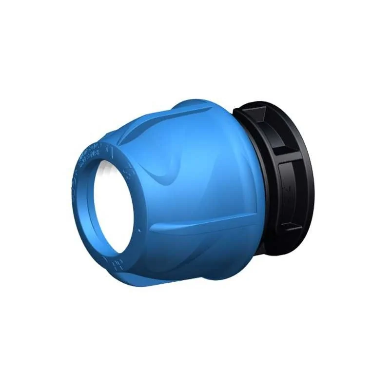 Dettagli tappo terminale Raccordo a compressione 16 mm PN16 per tubo irrigazione PE irrifarma.it