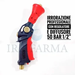 Dettagli tecnici Pistola per irrorazione Hydra 50 Bar 1/2" Ugello 1.5 Arag irrifarma.it