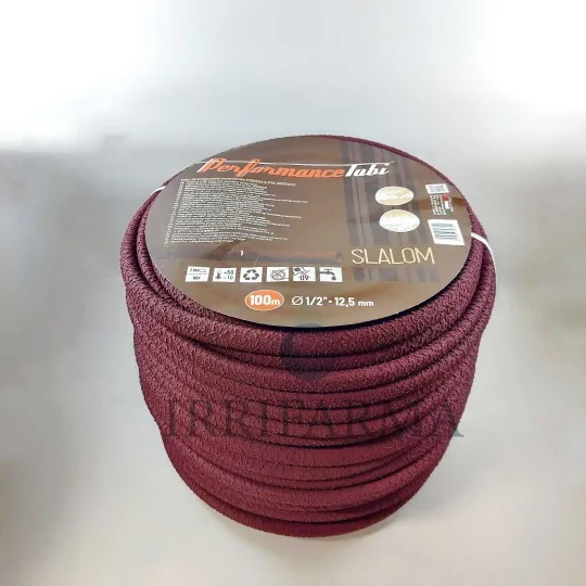 Dettaglio rotolo Tubo poroso per irrigazione orto siepi 1/2" 100 metri Slalom irrifarma.it